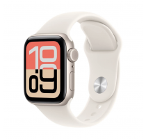 Apple Watch SE 3 GPS + Cellular 44mm Aluminium polarstern Sportarmband polarstern S/M